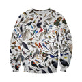 3D All Over Printed Birds Clothes-Apparel-HP Arts-Sweatshirt-S-Vibe Cosy™