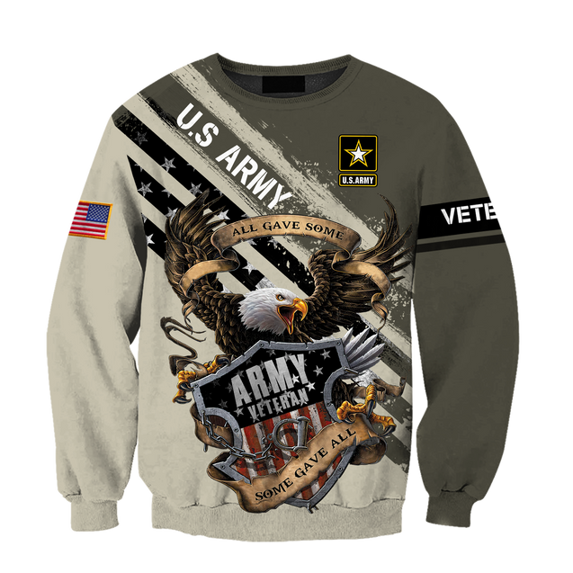 US Veteran Army All Gave Some 3D Shirts