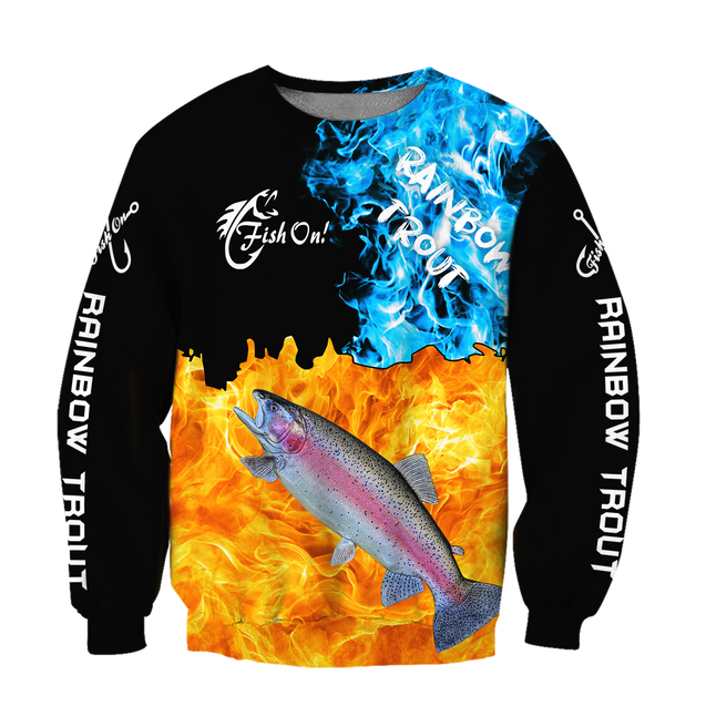 HC Fishing - Rainbow Trout on Fire AM311002 - Amaze Style™-Apparel