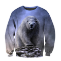 Love Polar Bear 3D all over printed shirts for men and women AZ111202 PL-Apparel-PL8386-sweatshirt-S-Vibe Cosy™