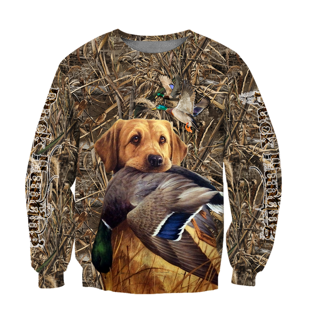 Mallard Duck Hunting 3D All Over Printed Shirts for Men and Women AM261001-Apparel-TT-Sweatshirts-S-Vibe Cosy™