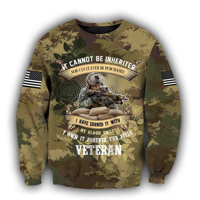 Memorial day it cannot be inherited full 3D over printed shirts TR220406-Apparel-Huyencass-Sweat Shirt-S-Vibe Cosy™