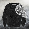 Tiki Ancestors All Over Hoodie HC2402B-Apparel-Huyencass-Sweat Shirt-S-Vibe Cosy™