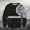 Samoa Tattoo Tiki Ancestors All Over Hoodie HC3601-Apparel-Huyencass-Sweat Shirt-S-Vibe Cosy™