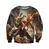 3D All Over Print Egyptian fantasy Hoodie-Apparel-Khanh Arts-Sweat Shirt-S-Vibe Cosy™