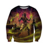 3D All Over The Egyptian gods Anubis Hoodie-Apparel-Khanh Arts-Sweat Shirt-S-Vibe Cosy™