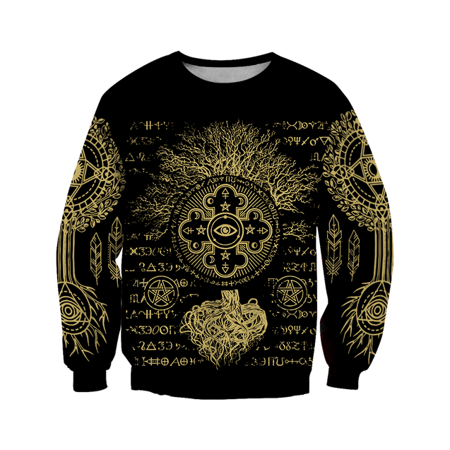 Alchemy World Tree 3D All Over Printed Shirts Hoodie JJ140201-Apparel-MP-Sweatshirts-S-Vibe Cosy™