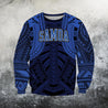 American Samoa Spirit Hoodie (Blue) PL-Apparel-PL8386-Sweat Shirt-S-Vibe Cosy™