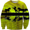 3D All Over Print Animals Horse Hoodie-Apparel-Phaethon-Sweatshirt-S-Vibe Cosy™