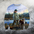 Duck Hunting Season Art 3D All Over Printed Shirts-Apparel-HP Arts-Sweatshirt-S-Vibe Cosy™