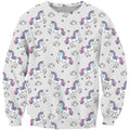 3D All Over Cute Unicorn and Rainbow Hoodie-Apparel-Phaethon-Sweat Shirt-S-Vibe Cosy™