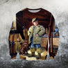 Great Ducks Unlimited Hunting Dog 3D All Over Printed Shirts-Apparel-HP Arts-Sweatshirt-S-Vibe Cosy™