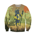 3D All Over Print Anubis Paganism Hoodie-Apparel-Khanh Arts-Sweat Shirt-S-Vibe Cosy™