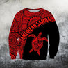 American Samoa Polynesian Hoodie - Red PL-Apparel-PL8386-Sweat Shirt-S-Vibe Cosy™