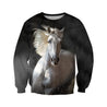 Beautiful White Horse Shirt - Winter Set for Men and Women JJ051208-Apparel-NNK-Sweat Shirt-S-Vibe Cosy™