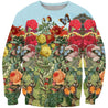 All Over Printing Butterfly Garden Hoodie-Apparel-Phaethon-Sweatshirt-S-Vibe Cosy™