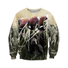 Pheasant Hunting German Shorthaired Pointer 3D All Over Printed Shirts For Men And Women JJ180201-Apparel-MP-Sweatshirts-S-Vibe Cosy™