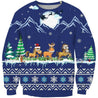 3D All Over Print Horse On Christmas Shirts-Apparel-Phaethon-Sweatshirt-S-Vibe Cosy™