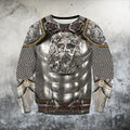 3D All Over Printed Knight Medieval Armor-Apparel-HP Arts-Sweatshirt-S-Vibe Cosy™
