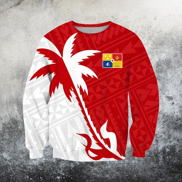 Tonga Coconut Tree Hoodie K4-Apparel-Phaethon-Sweat Shirt-S-Vibe Cosy™