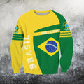 Brasil Sport Hoodie - Premium Style-Apparel-Phaethon-Sweat Shirt-S-Vibe Cosy™