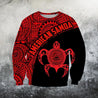 American Samoa Polynesian Hoodie - Red-Apparel-Phaethon-Sweat Shirt-S-Vibe Cosy™