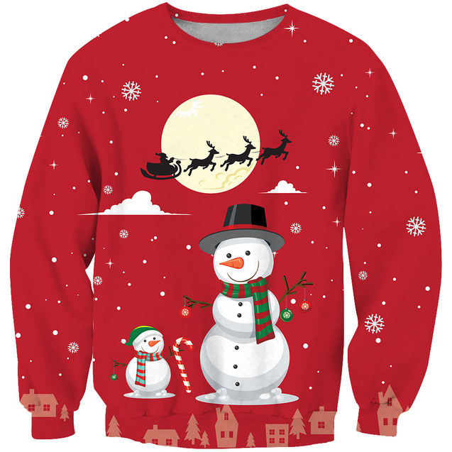 Christmas All Over Print Santa Ride TT-Apparel-TT-Sweatshirt-S-Vibe Cosy™