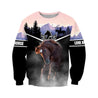 Love White Horse Shirt - Winter Set for Men and Women JJ281203-Apparel-NNK-Sweat Shirt-S-Vibe Cosy™