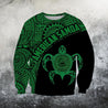 American Samoa Polynesian Hoodie - Green-Apparel-Phaethon-Sweat Shirt-S-Vibe Cosy™