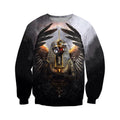 3D All Over Print Horus Egyptian Gods Hoodie-Apparel-Khanh Arts-Sweat Shirt-S-Vibe Cosy™