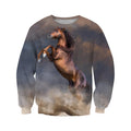 Beautiful Horse Shirt - Winter Set for Men and Women JJ051210-Apparel-NNK-Sweat Shirt-S-Vibe Cosy™
