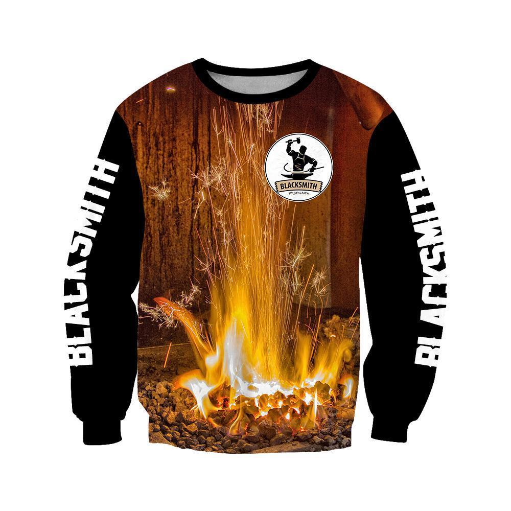 3D All Over Blacksmith Hoodie-Apparel-Phaethon-Sweat Shirt-S-Vibe Cosy™