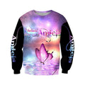 3D All Over Print Pink Butterfly Art Hoodie-Apparel-Khanh Arts-Sweat Shirt-S-Vibe Cosy™