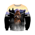 Pheasant Setter Hunting 3D All Over Printed Shirts For Men And Women JJ080203-Apparel-MP-Sweatshirts-S-Vibe Cosy™