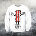 Best Bacon Hoodie-Apparel-GP Art-Sweat Shirt-S-Vibe Cosy™