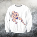 Flexin Doodle Hoodie-Apparel-GP Art-Sweat Shirt-S-Vibe Cosy™