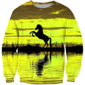 3D All Over Print Silhouette Hourse Shirts 2-Apparel-Phaethon-Sweatshirt-S-Vibe Cosy™
