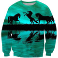 3D All Over Print  Animals Horse Hoodie NK - Amaze Style™-Apparel