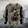 3D All Over Printed Duck Hunting Three Dog Hoodie-Apparel-HP Arts-Sweat Shirt-S-Vibe Cosy™