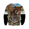 Pheasant Hunting Wirehaired Pointing Griffon 3D All Over Printed Shirts For Men And Women JJ150105-Apparel-MP-Sweatshirts-S-Vibe Cosy™