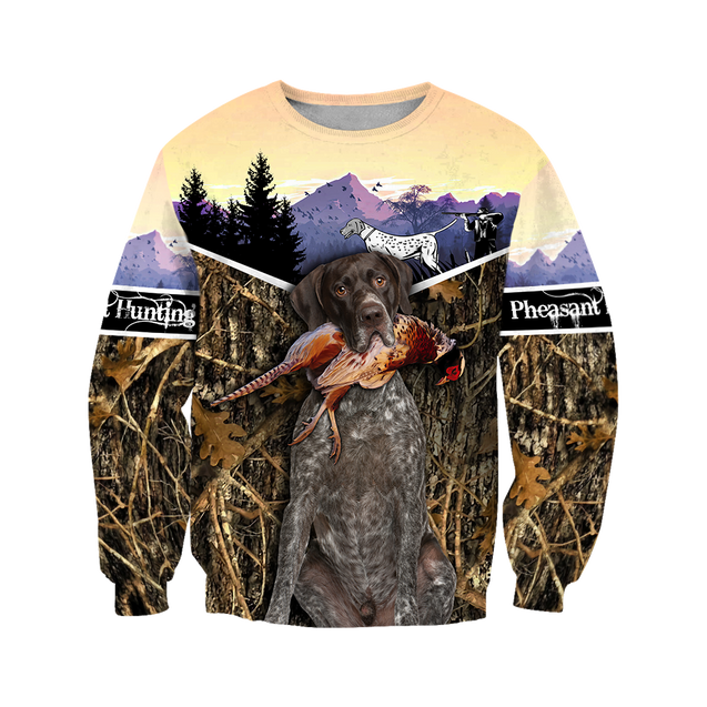 Pheasant Hunting 3D All Over Printed Shirts For Men And Women JJ110101-Apparel-MP-Sweatshirts-S-Vibe Cosy™