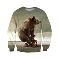 Bear cycling 3D all over printer shirts for man and women JJ241202 PL-Apparel-PL8386-sweatshirt-S-Vibe Cosy™