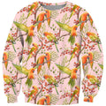 3D All Over Printing Sun Conure Parrot Shirt-Apparel-Phaethon-Sweatshirt-S-Vibe Cosy™