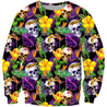 3D All Over Print Leaves Of Human Skulls Shirts-Apparel-Phaethon-Sweatshirt-S-Vibe Cosy™