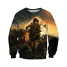 3D All Over Printed 101st airborne WW2 Clothes-Apparel-HP Arts-Sweatshirt-S-Vibe Cosy™