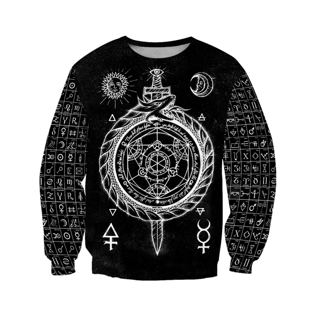 Alchemy 3D All Over Printed Shirts Hoodie JJ030301-Apparel-MP-Sweatshirts-S-Vibe Cosy™