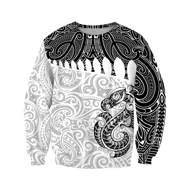 Aotearoa Maori manaia 3d all over printed shirt and short for man and women JJ030201 PL-Apparel-PL8386-Sweatshirt-S-Vibe Cosy™