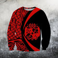Tonga Polynesian Hoodie - Circle Style 05 J1-Apparel-Phaethon-Sweat Shirt-S-Vibe Cosy™