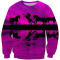 3D All Over Print Animals Horse Hoodie-Apparel-Phaethon-Sweatshirt-S-Vibe Cosy™