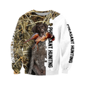 Pheasant Hunting 3D All Over Printed Shirts For Men And Women JJ140202-Apparel-MP-Sweatshirts-S-Vibe Cosy™